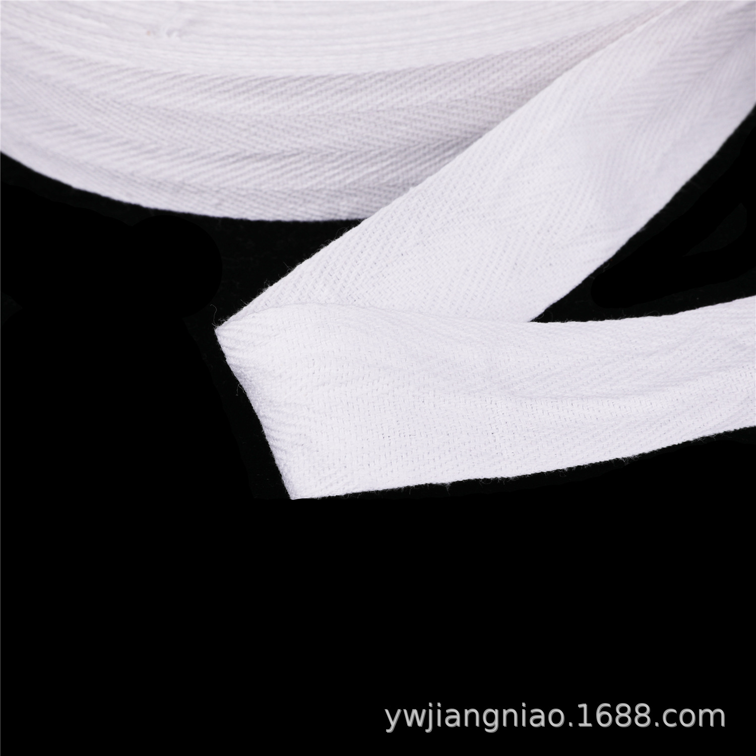 全棉漂白人字带(21支纱)