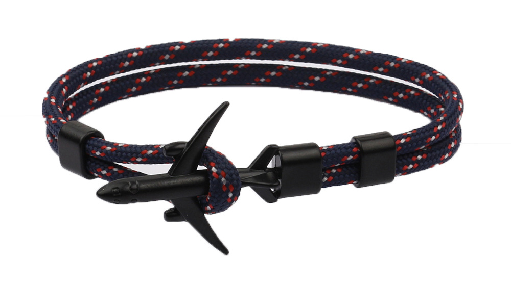 Simple Style Geometric Alloy Nylon Braid Unisex Bracelets