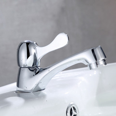 Copper 98 Single Cold Face Basin Faucet Household 4/4" Single Cold Water Faucet Bathroom Manufacturer Wholesale
