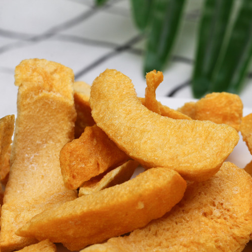 Freeze-dried yellow peach dried yellow peach crisps manufacturer bulk net weight wholesale dried yellow peach wholesale fruit freeze-dried yellow peach