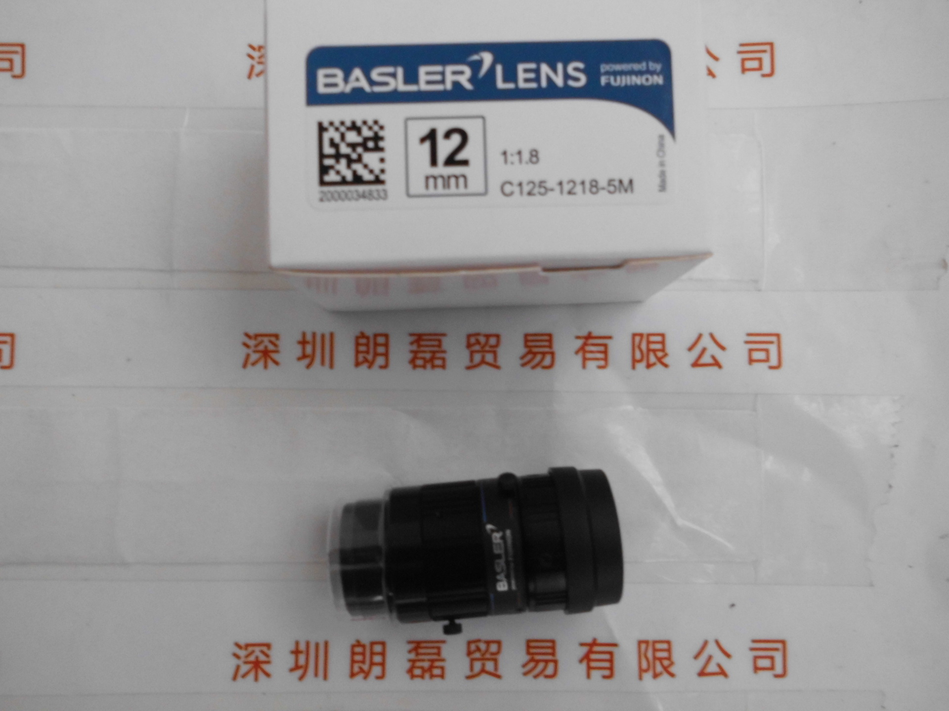 宝视纳高清镜头 Basler C125-1218-5M
