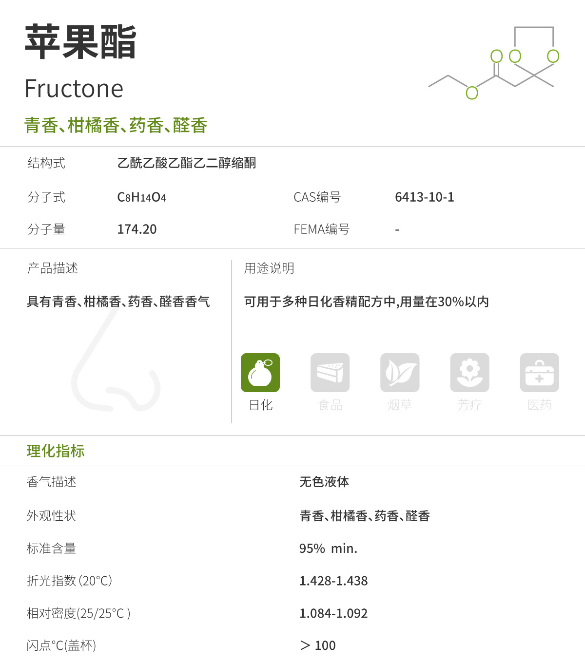 [样品]Zoteq - 苹果酯 Fructone C017| 6413-10-1-阿里巴巴
