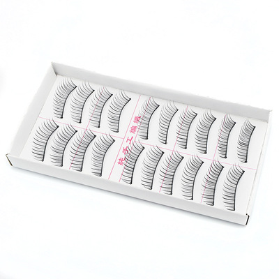 厂家直销叁棵树假睫毛 三棵树假睫毛批发化妆工具盒装手工假睫毛