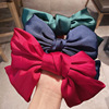 Red hairgrip with bow, hairpin, hair accessory, hairpins, internet celebrity