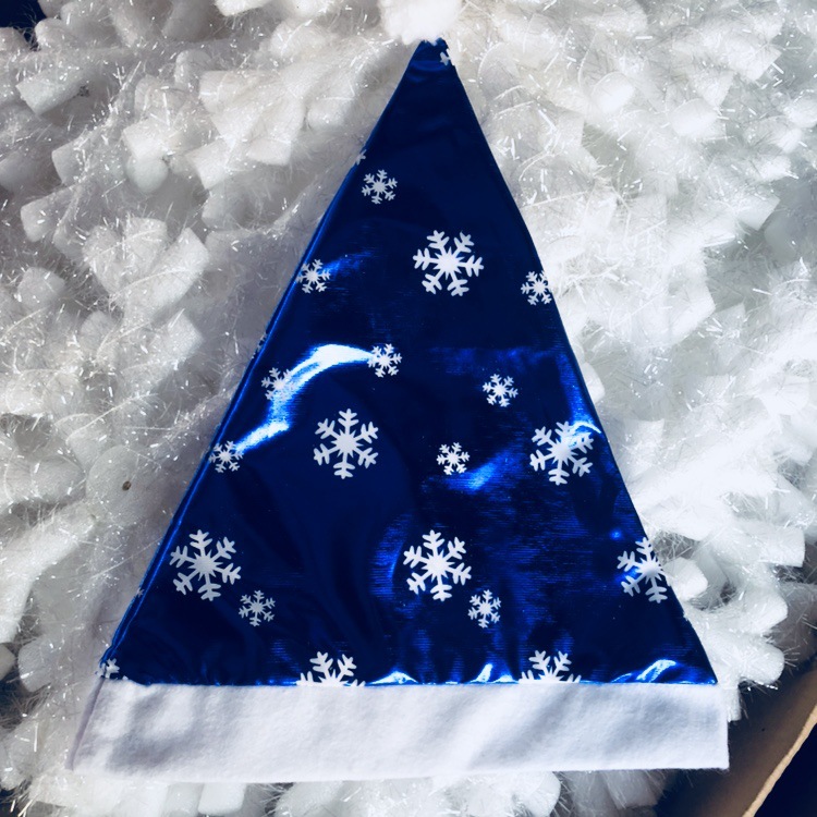 蓝色雪花无纺布