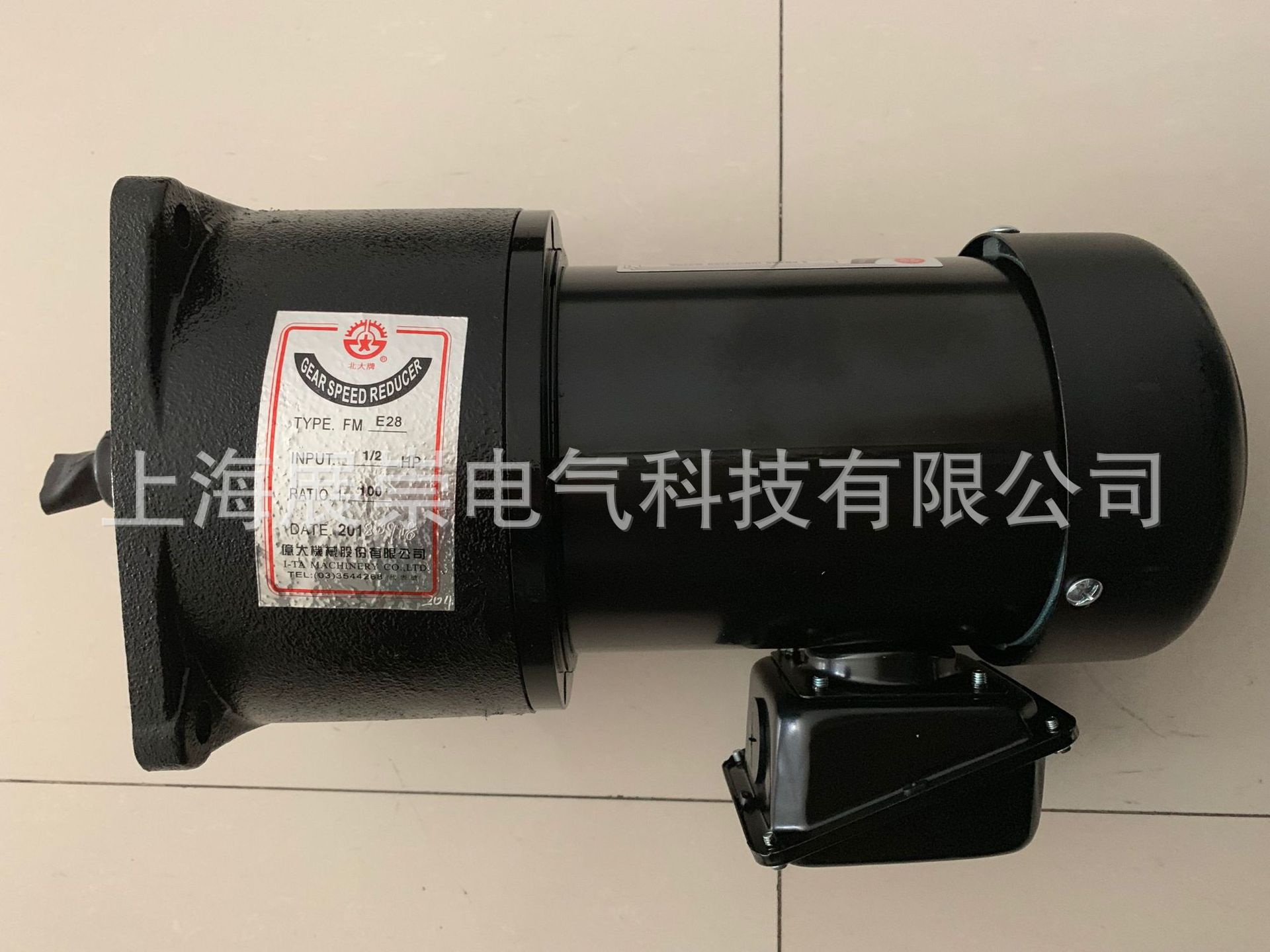 FME28 1:100 1/2HP AEV400 亿大机械电机 北大牌马达 排屑机