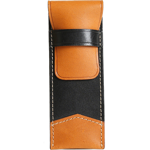 Retro handmade pencil case for male and female students genuine leather pen case vegetable tanned cowhide simple ultra-thin stationery pen leather case
