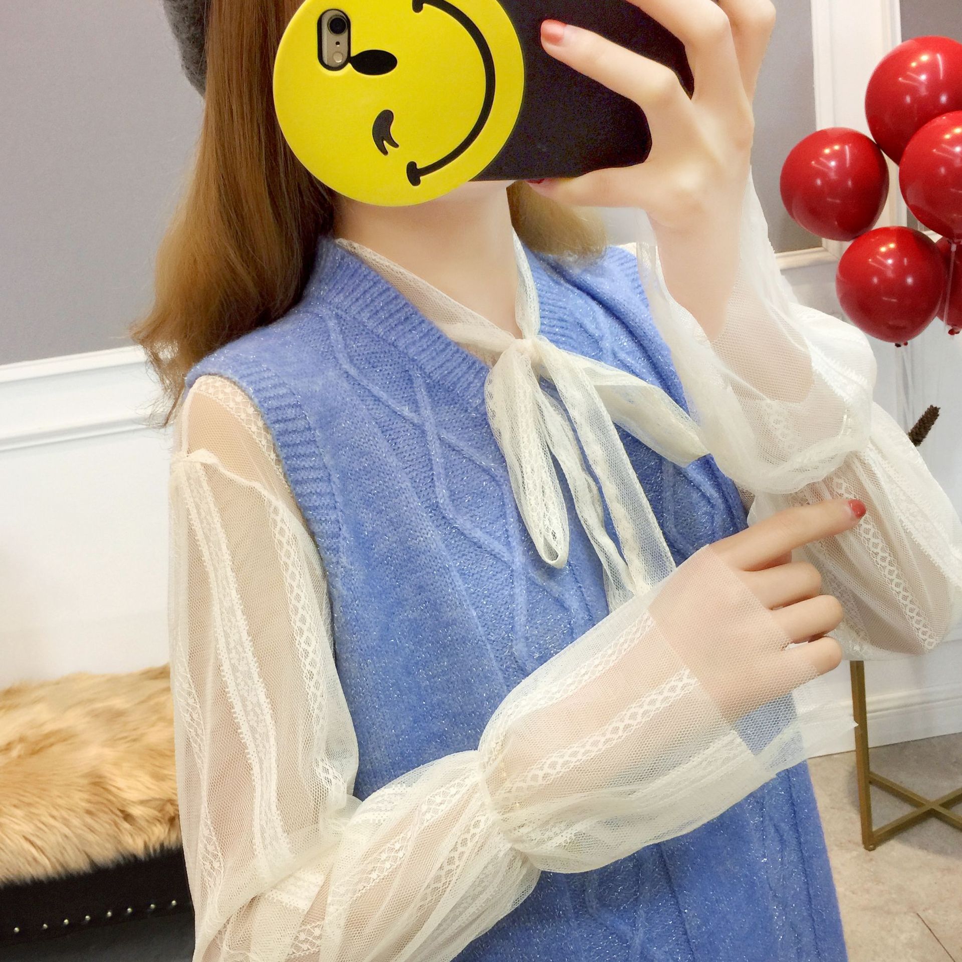 Gilet femme en Mélange de coton - Ref 3316901 Image 19