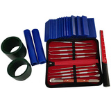 Резной комплект, резное кольцо, 10 шт