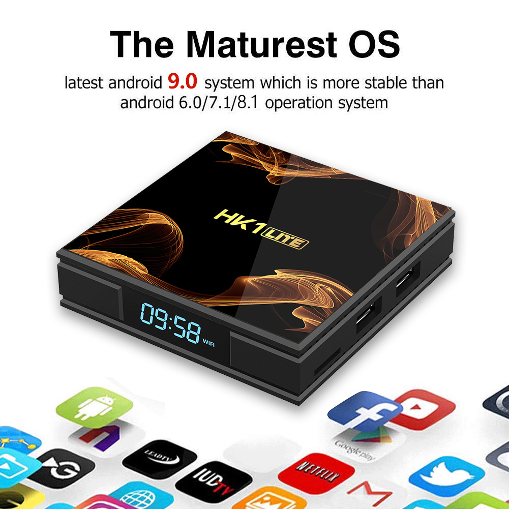 TV Box HK1 LITE Android 9.0 - Ref 3424460 Image 20