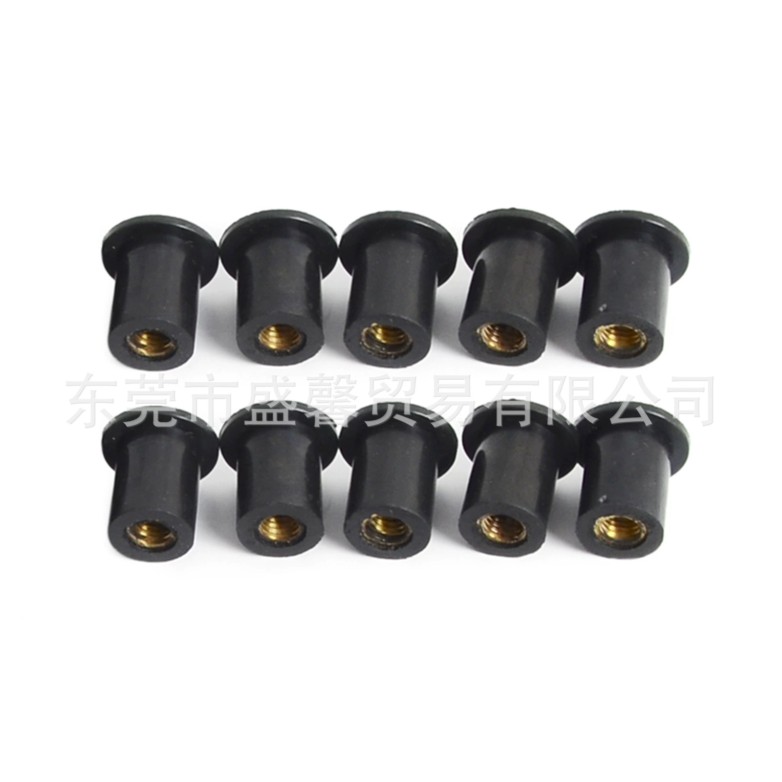 Мотоцикл резиновая Расширительная гайка винт резиновая заклепка Застежка Модифицированная резиновая гайка лобового стекла