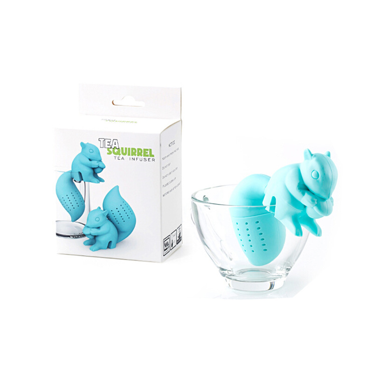 松鼠泡茶器 Silicone squirrel tea in
