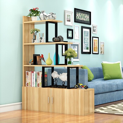 new pattern modern a living room decorate Entrance Display rack Simplicity bookshelf multi-storey to ground Wood Shelf Manufactor wholesale