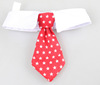 Ji Zai Tsai Pet Products Cotton Dog Collar Tie wholesale Meng Pets Gentlemen Black Body Bar Follow Tide Pets Four Seasons Red Tie