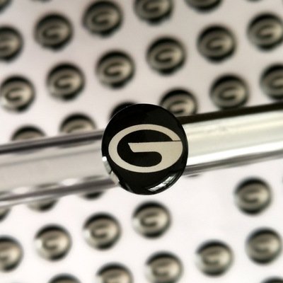 Customized Matte silver Label logo Product sticker pvc Crystal Glue An electric appliance Disu Trademark printing