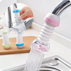Wholesale household kitchen faucet rotatable self-water spray basin dishwashing water-saving sprinkler extensible splash-proof shower head