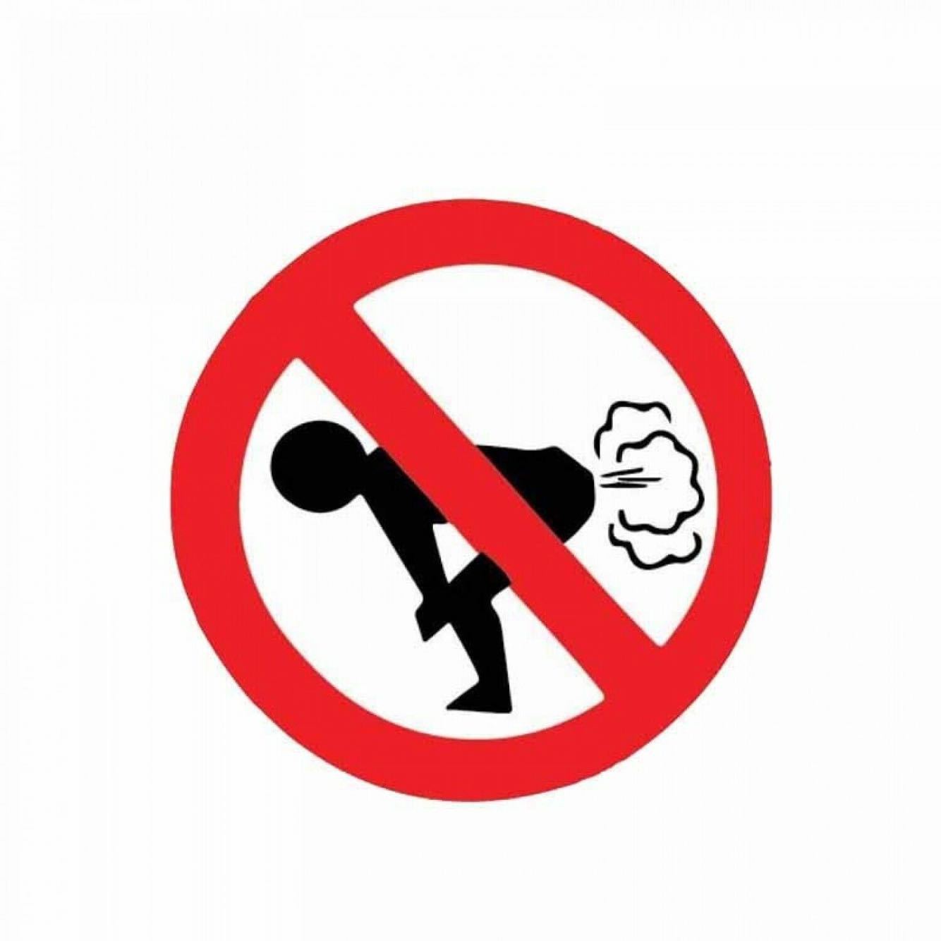 Foreign trade reflective color injection prohibited signs prohibit farting from farting from high -heeled shoes warning stickers