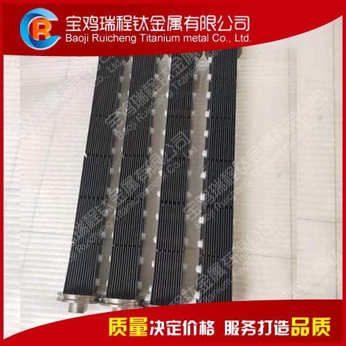 电解法次氯酸钠发生器贵金属钌铱钛阳极 钛电极组