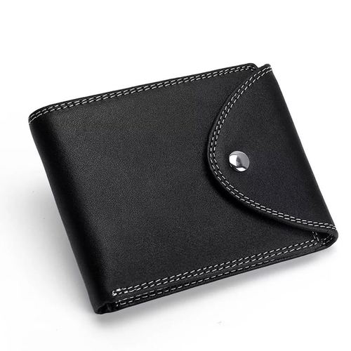 Factory New Short Genuine Leather Wallet Calfskin Men's Money Clip Bulk Wholesale Driver's License Leather Case Men's Genuine Leather Card Holder