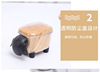 Small sheep storage tank plastic desktop storage box toothpick cotton