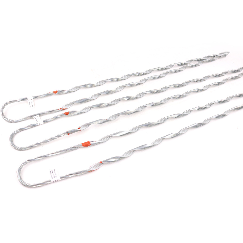 出厂价预绞丝大跨距ADSS耐张线夹 一件代发铝包钢丝转角耐张金具