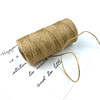 2mm Hemp rope Linen thread wholesale decorate Twine Foreign trade clothing Tag rope manual diy Retro weave Hemp rope