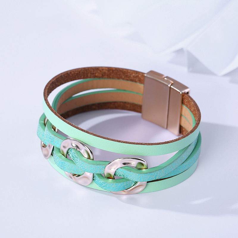 Bohemian Leather Bracelet display picture 9