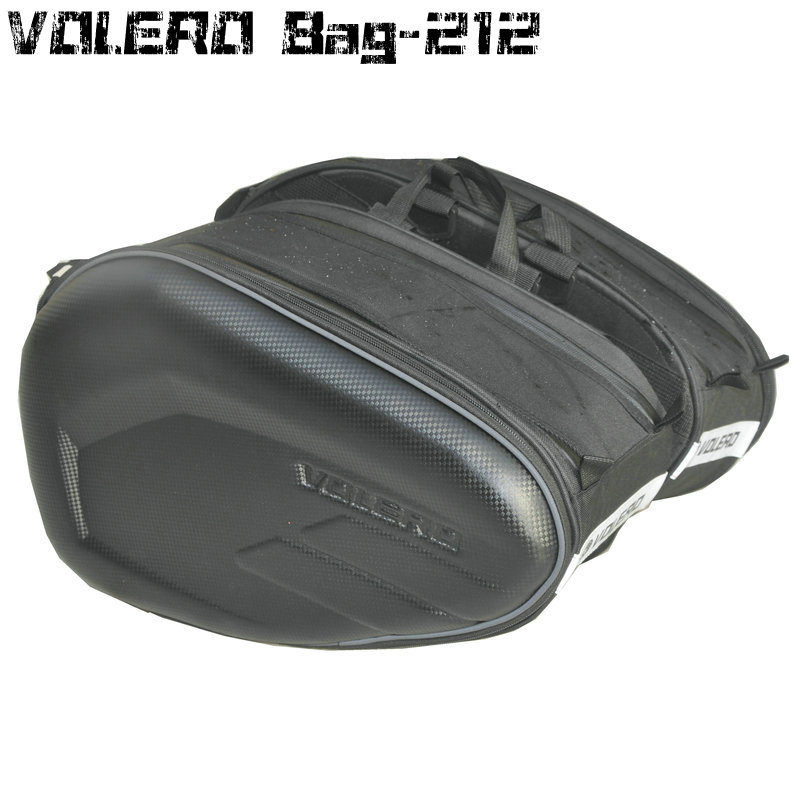 Bolsa lateral de motocicleta bolsa lateral bolsa de sillín bolsa lateral de casco bilateral bolsa de viaje de conducción de motocicleta bolsa de transporte impermeable lluvia