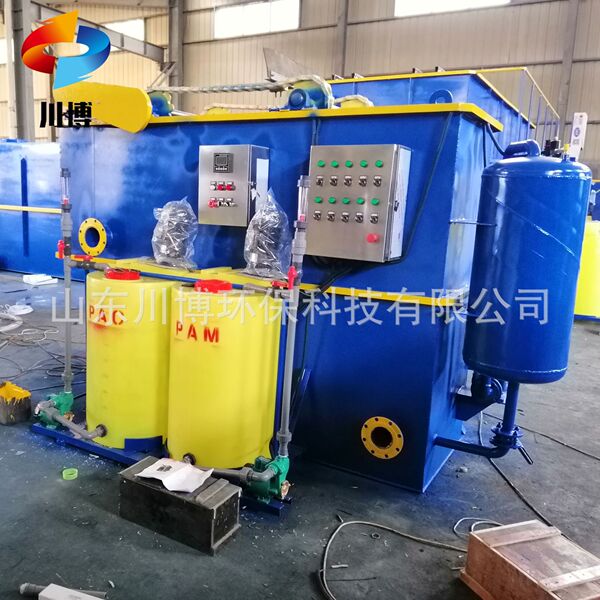 Air floating sewage treatment equipment integrated dissolved gas…