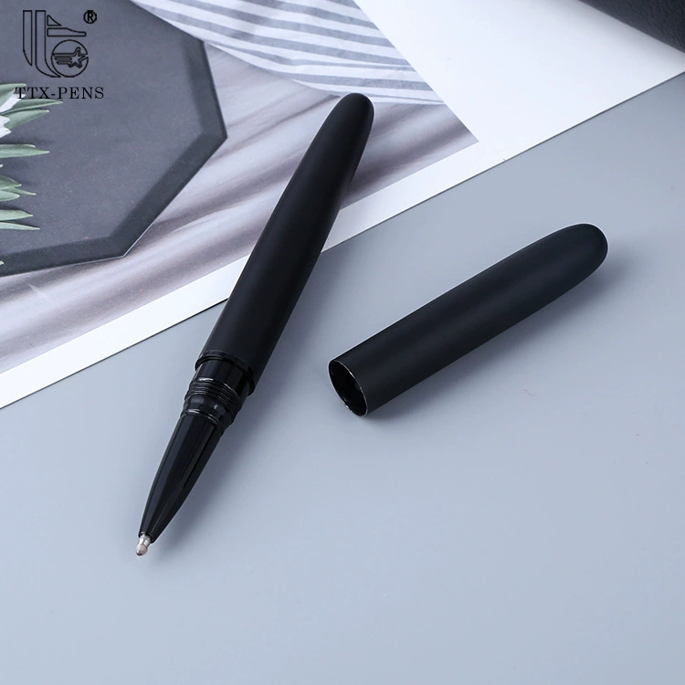 Black metal elite rollerball pen, custom-made, Birthday gift