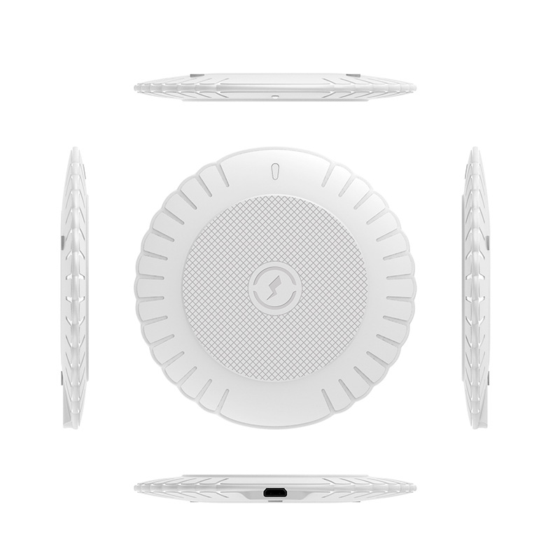 【现货走量】10W迷你轻薄圆形创意礼品手机无线充电器