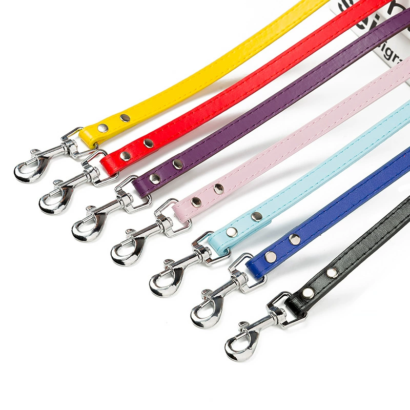 Factory Direct Pet PU поводок для средних и маленьких собак поводок для собак крючок круглый Веревочный Поводок для собак цельная доставка
