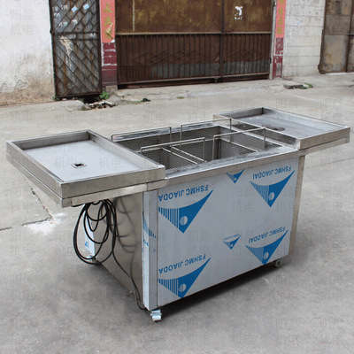 Industry Ultrasonic cleaning machine Double groove Ultrasonic cleaning machine customized Ultrasonic wave clean