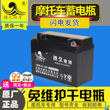 12N6.5L-BS摩托车电瓶12V6.5a干电池天马珠江宗申125免维护蓄电池