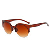 Fashionable retro glasses solar-powered, trend sunglasses suitable for men and women, European style, wholesale