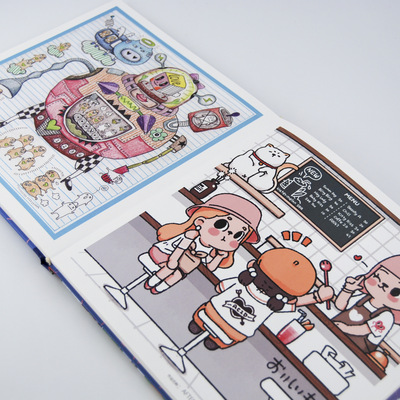 Propaganda picture album customized Instructions Printed enterprise advertisement picture album printing magazine