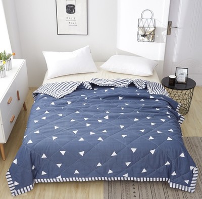 2019 New products Double student dormitory Brushed printing Cool in summer Rivers and lakes Stall Will pin quilt On behalf of