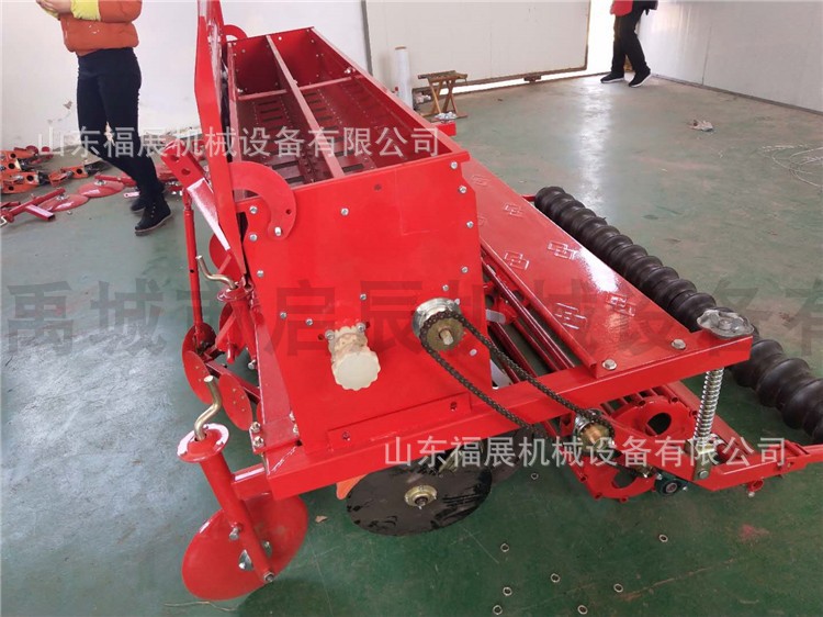 悬挂式小麦播种机 小麦种肥同播机 新型高粱多功能播种机