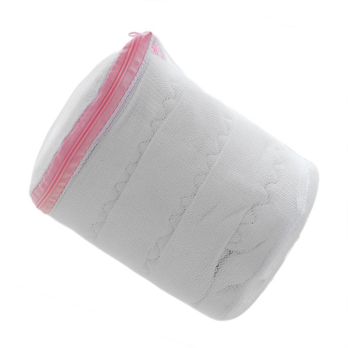 Foldable bra wash bag white bra wash bag with stand underwear storage basket