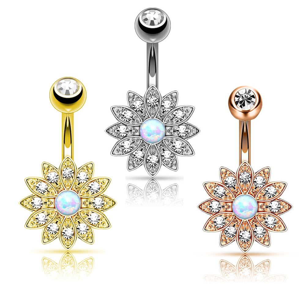 澳宝肚脐环欧泊肚脐环批发 新款穿刺饰品亚马逊爆款穿刺饰品|ru