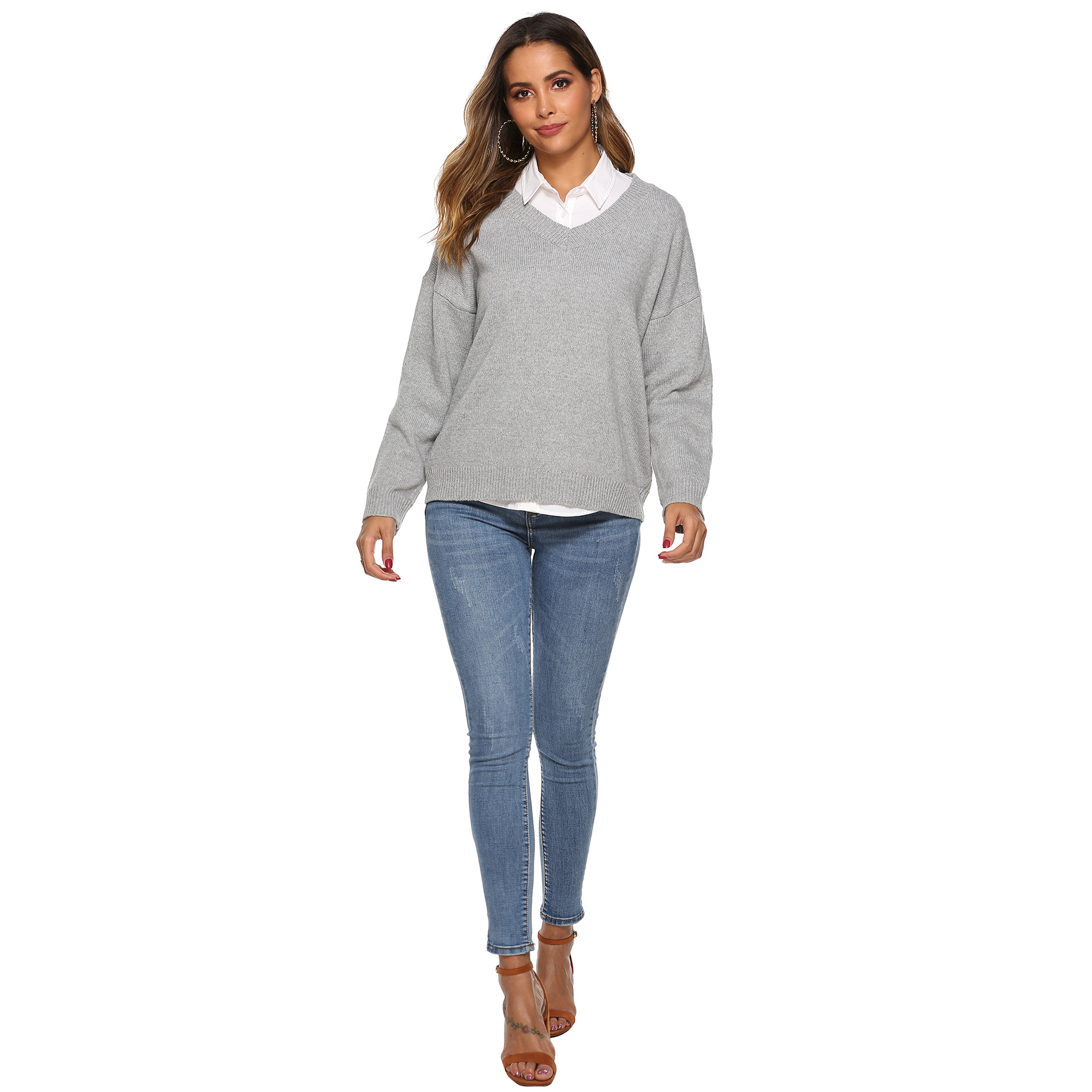 Pull femme en Fibre de polyester Polyester  - Ref 3414227 Image 58