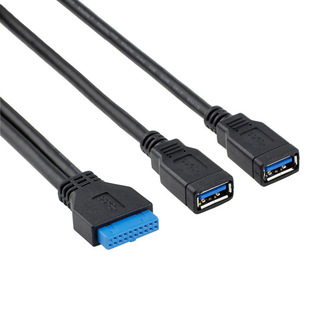 ��ɫ�pUSB3.0ĸ�Dusb3.0����20pin�B�Ӿ� 20��D2port����D�Q��