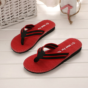 ស្បែកជើងបុរស Men Casual Flip Flops Beach Slippers Shoes PZ880217