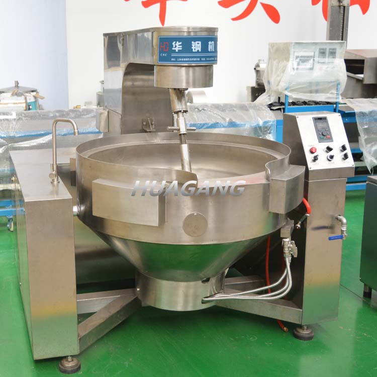 蒸汽全自动行星炒锅 糖浆自动搅拌炒锅 300L炒锅