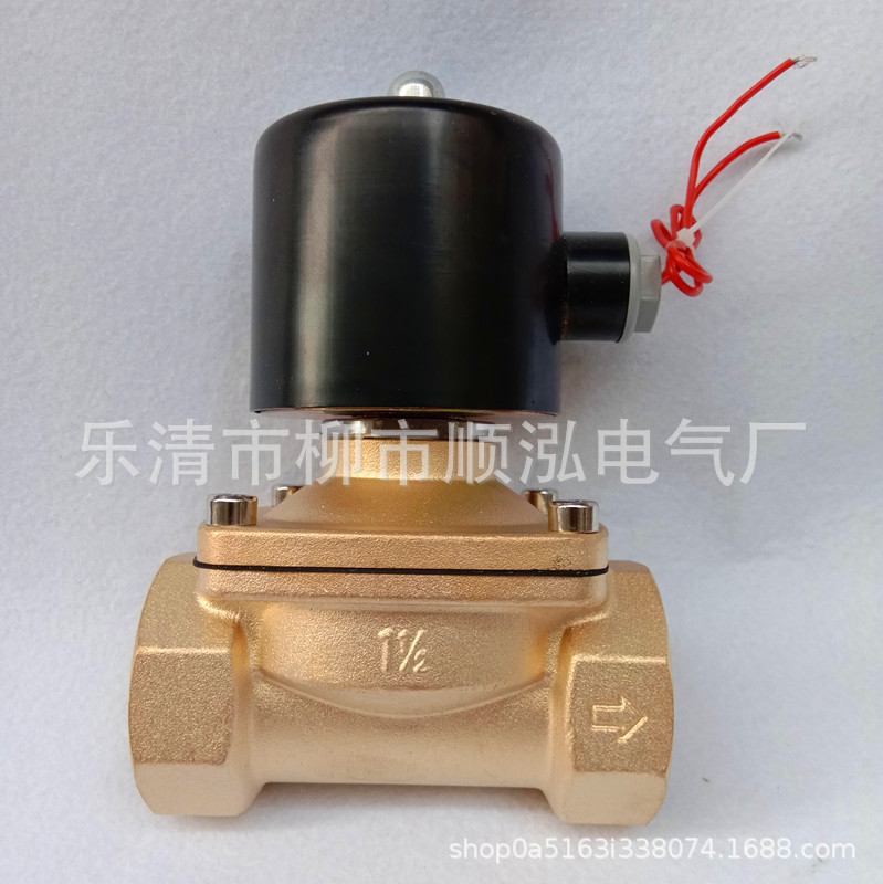 2W025-08 2W040-10 2W160-15合金电磁阀水阀2W200-20 2W250-25