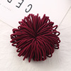 Children's nylon soft base hair rope, 3cm, 2mm, 100 pieces