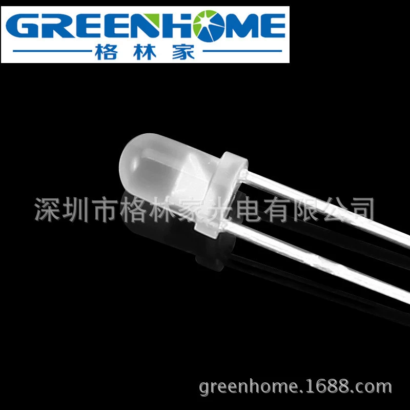 Двухцветная LED-индикаторная лампа, 3/3мм