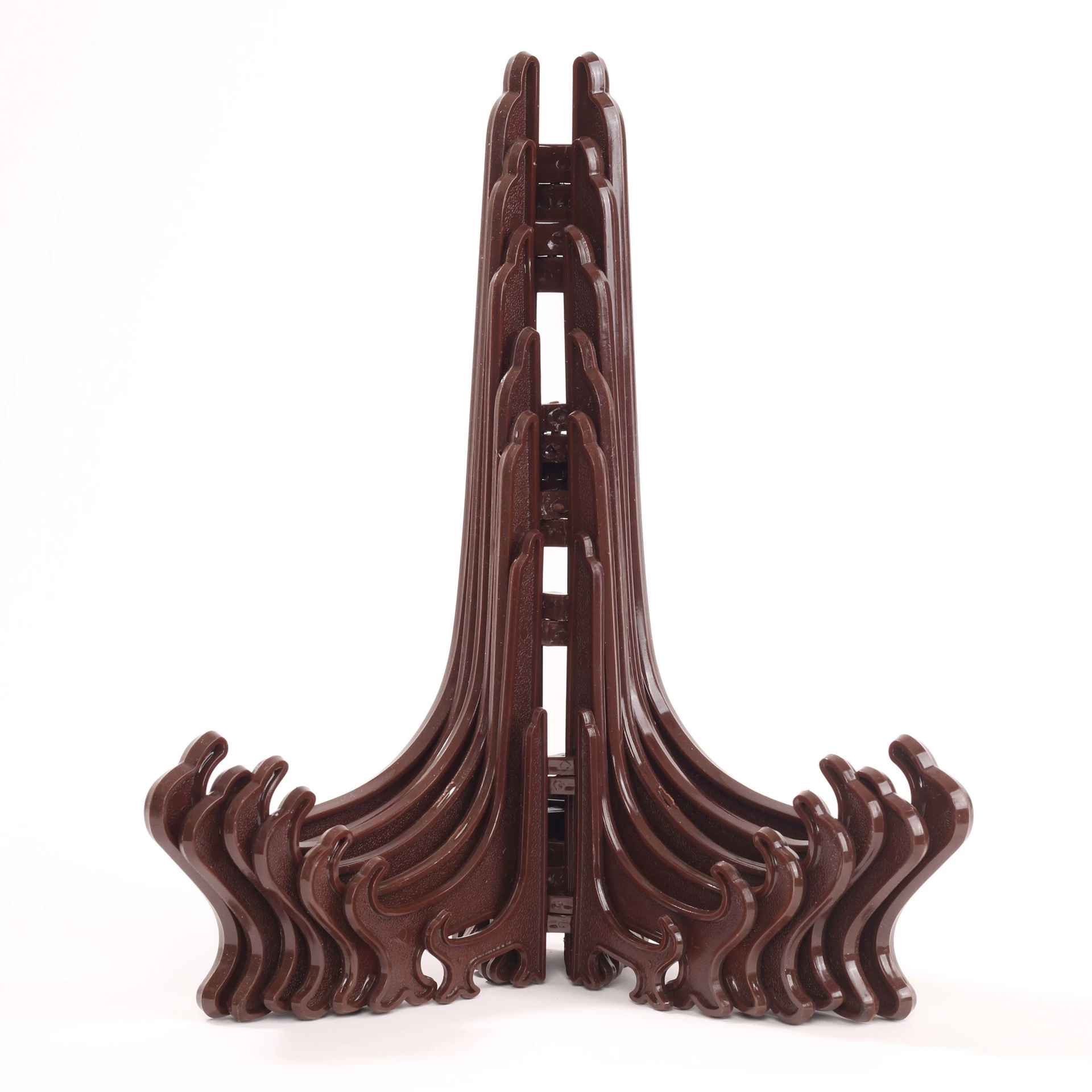 Прозрачная пластиковая стойка для подносов Стойка для подносов Держатель для чайного торта Пластиковый держатель подноса