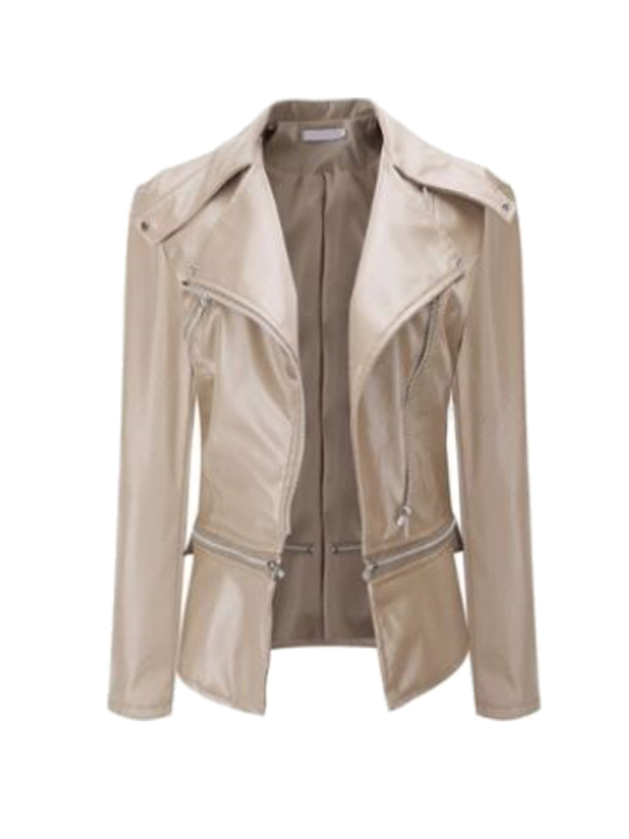 Veste cuir femme en PU - Ref 3447622 Image 7