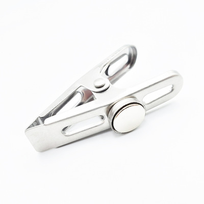 multi-function Metal Magnetic clip Stainless steel Clamp Strength magnet Clamp Super Suction 12 only/card